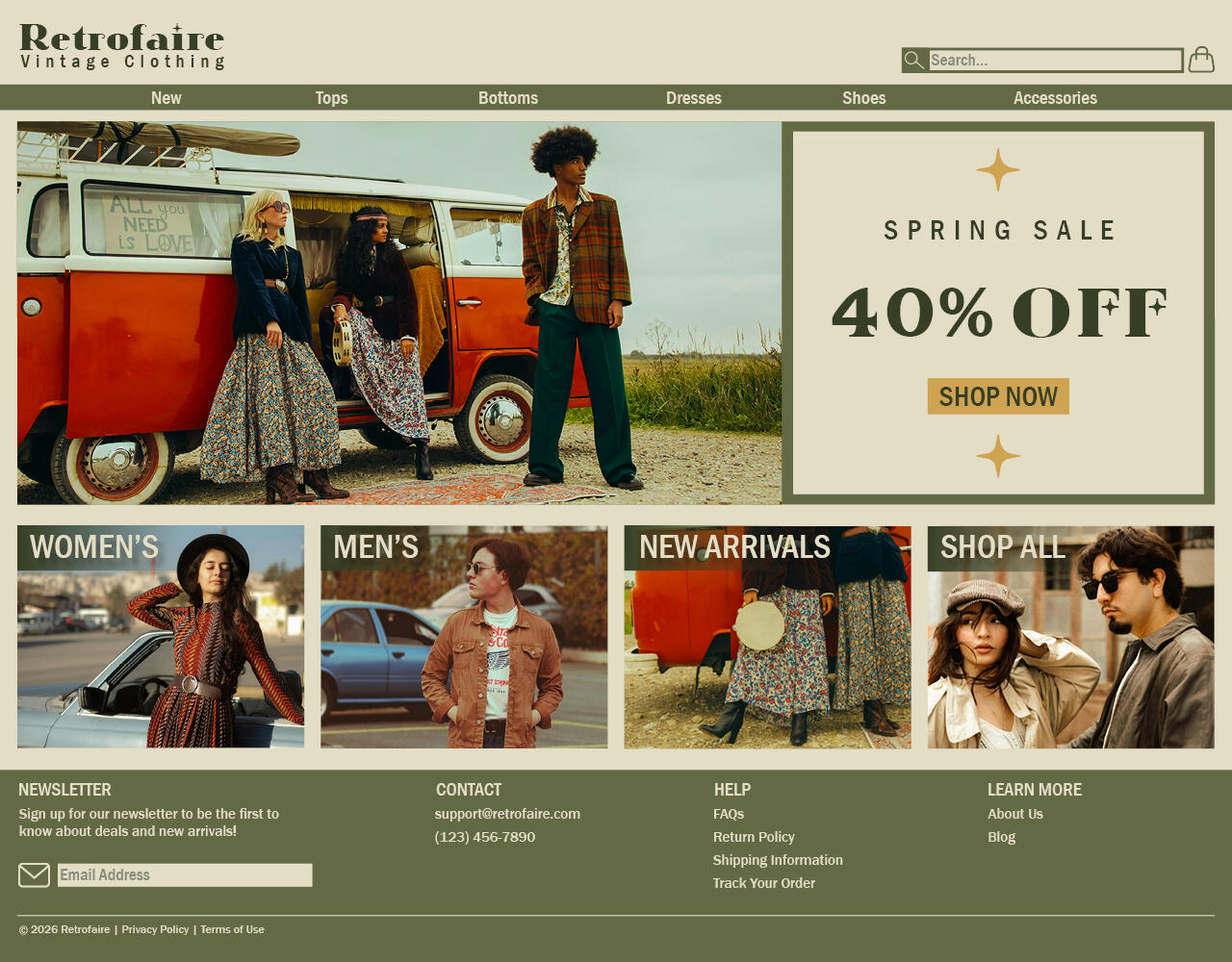 Retrofaire Homepage Retrofaire Homepage