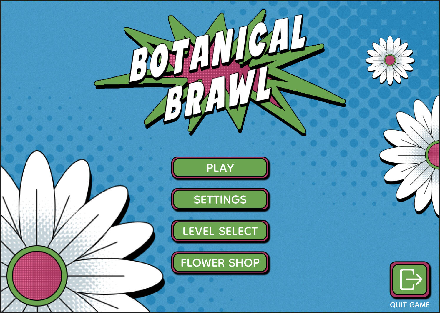 Botanical Brawl Main Menu Botanical Brawl Main Menu