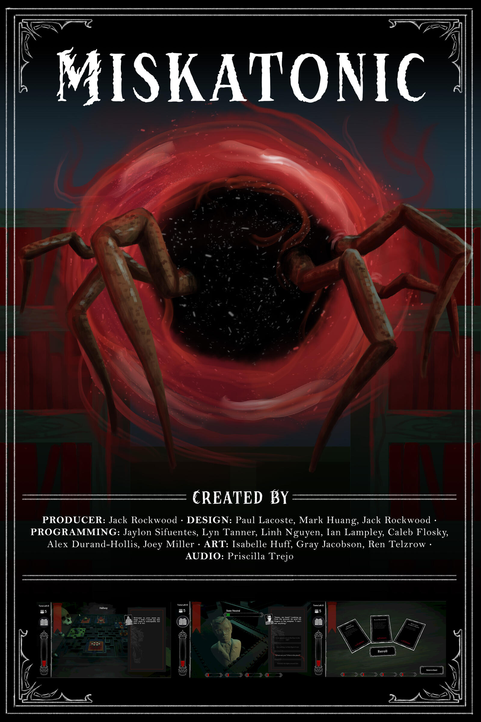 Miskatonic Poster Miskatonic Poster