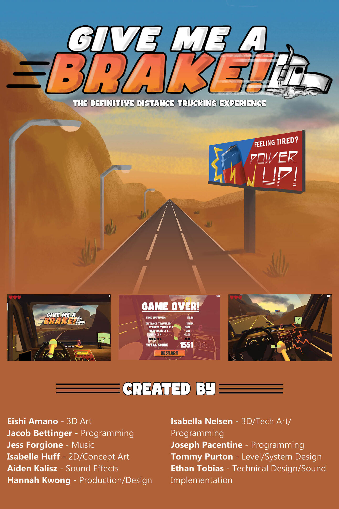 Give Me A Brake Poster Give Me A Brake Poster